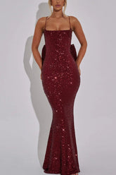 Mermaid Maxi Sequins Formal Evening Dresses 861326172487