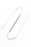 Ribbons Wedding Sash With Imitation Pearl CC0077 - COCOMELODY