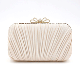 Pleated hand dinner bag Banquet bag Lady socialite evening gown bag 607095743182 - COCOMELODY