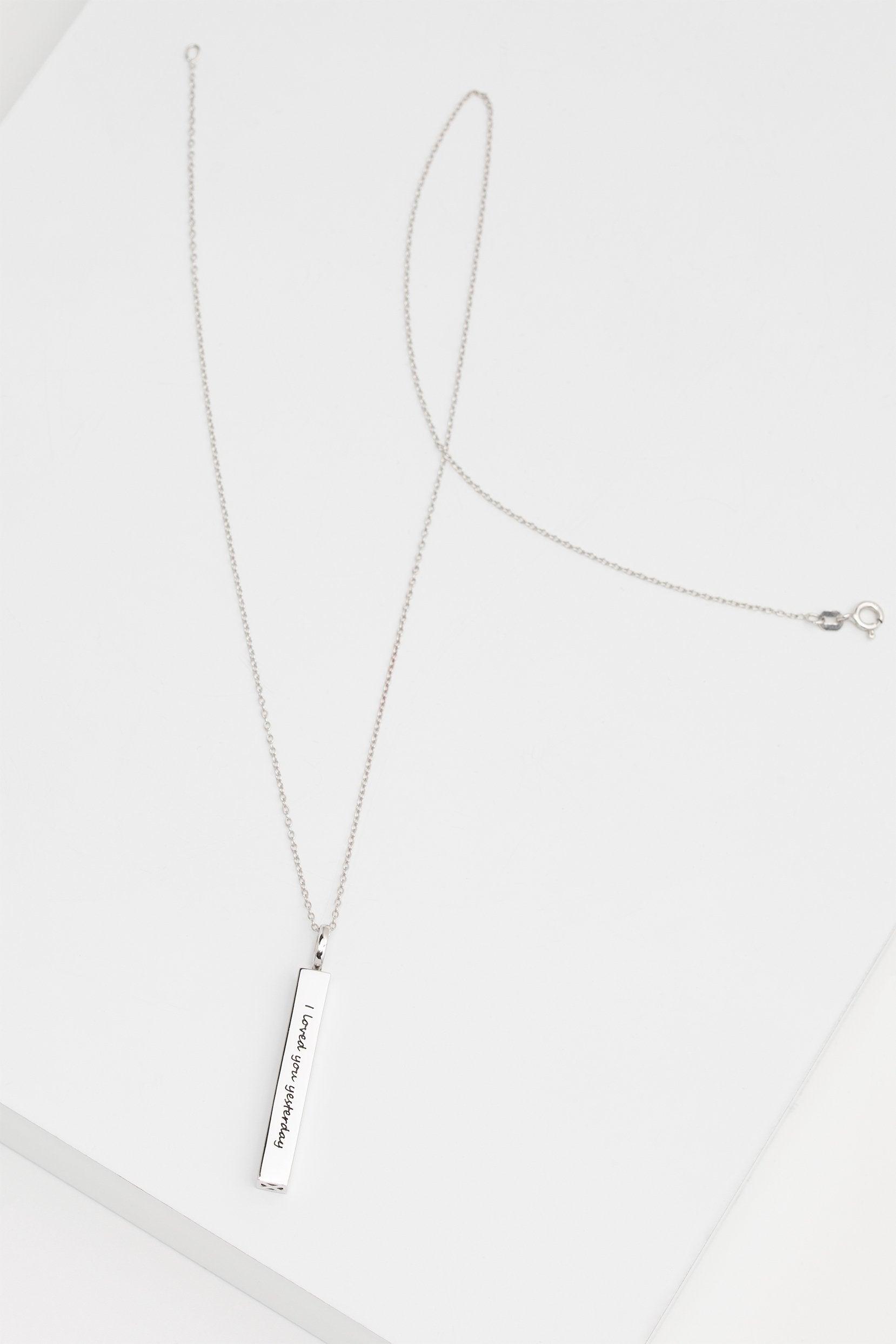Rhodium plated Necklaces CX0015 - COCOMELODY
