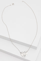 Rhodium plated Necklaces CX0014 - COCOMELODY