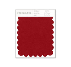Chiffon Fabric Swatch in Single Color SWCH16001 - COCOMELODY