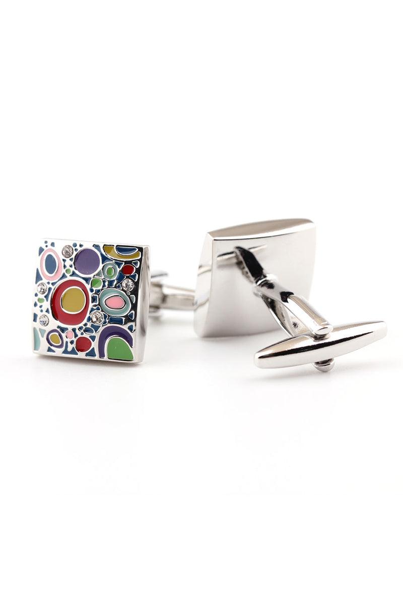 Men's 2-Piece Copper Cufflinks 582752176481 - COCOMELODY