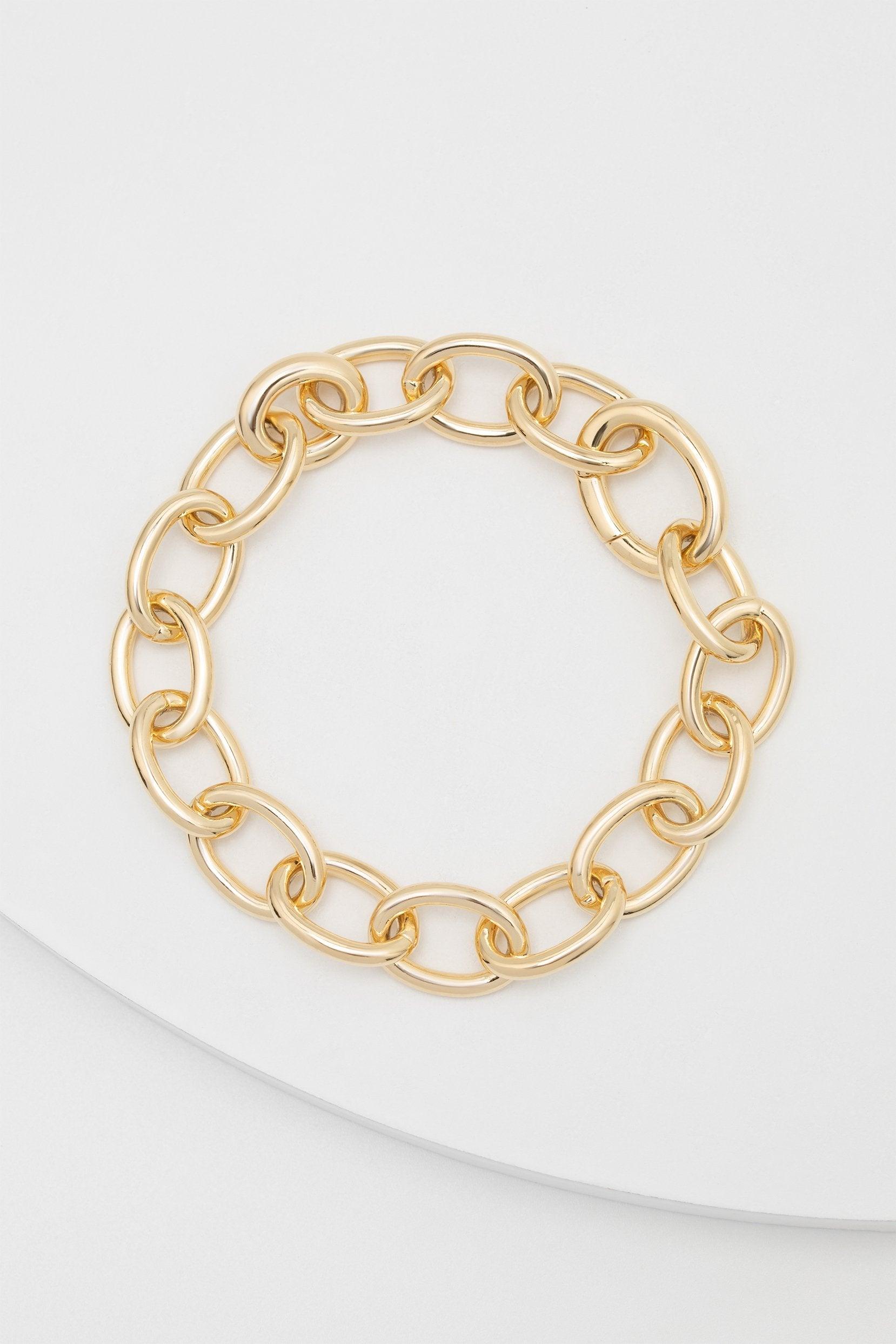 Yellow Gold Plated Bracelets CQ0046 - COCOMELODY