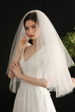 Vintage Fluffy Double Layer Puffy Veil Hair Accessory 616549340757