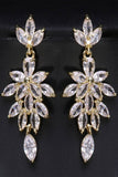 Luxurious Rhinestone Drop Earrings 693880171426 - COCOMELODY