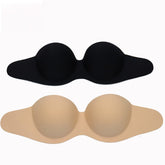 Fashion style silicone bra Young women's evening gown lingerie strapless invisible push-up bra 569429955936 - COCOMELODY