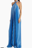 A-Line Floor Length Silk-Like Wedding Guest Dress 833160632824