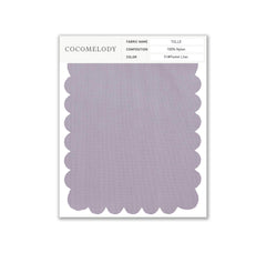 Tulle Fabric Swatch in Single Color SWTU16002 - COCOMELODY