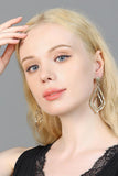 Stylish earrings with high quality geometric earrings 657592020628 - COCOMELODY