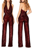 Jumpsuit Maxi Sequins Formal Evening Dresses 678030856246 - COCOMELODY