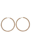 Exaggerated Big Earrings Niche Design Titanium Steel Gold-Plated Earrings 528512652147 - COCOMELODY