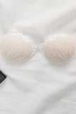 Lace round cup silicone breast patch 735327604574 - COCOMELODY