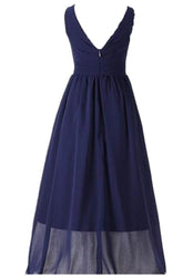 Elegant Chiffon Gown Floor-Length A-Line Dress B078N3KBLQ - COCOMELODY