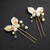 Pearl Bride Hairpins 3 pieces 6 pieces 575550821979 - COCOMELODY