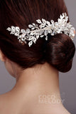 Latest Alloy Hair Combs with Rhinestone AH17034 - COCOMELODY