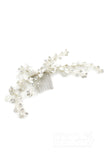 Fashion Alloy Hair Combs with Crystals Rhinestone AH18018 - COCOMELODY