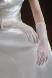 Fingertips Wrist Length Lace Wedding Gloves CD0105 - COCOMELODY