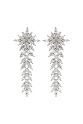 Copper Alloy Earrings with Zircon CE0132 - COCOMELODY
