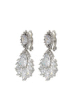 Copper Alloy Earrings with Zircon CE0133 - COCOMELODY