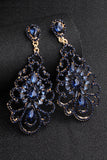 Alloy Earrings with Rhinestone CE0138 - COCOMELODY