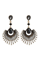 Alloy Earrings with Crystals Rhinestone CE0142 - COCOMELODY