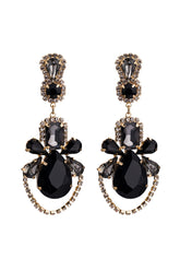 Alloy Earrings with Crystals Rhinestone CE0143 - COCOMELODY
