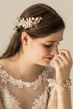 Alloy Hair Combs with Crystals CH0265 - COCOMELODY
