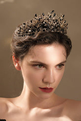 Alloy Tiaras with Rhinestone CH0395 - COCOMELODY