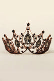 Alloy Tiaras with Rhinestone CH0397 - COCOMELODY