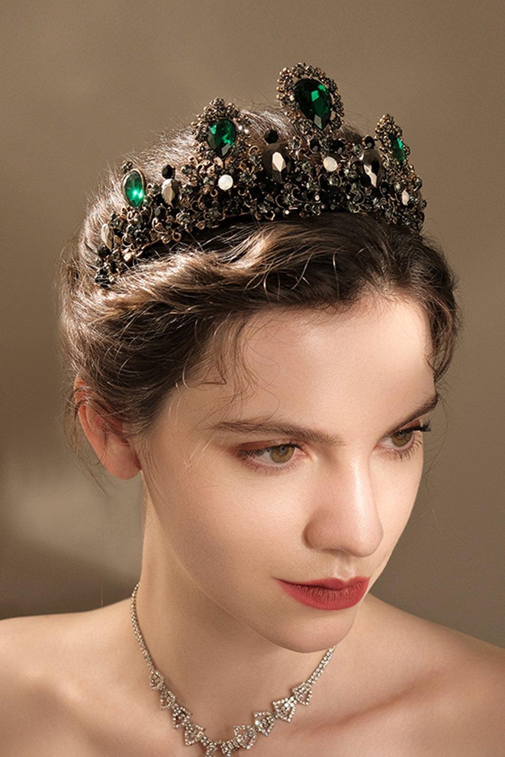 Alloy Tiaras with Rhinestone CH0401 - COCOMELODY