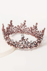 Alloy Tiaras with Imitation Pearl Rhinestone CH0402 - COCOMELODY