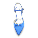 Stiletto Heel 6cm Silk-Like Shoes CK0207 - COCOMELODY