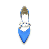 Stiletto Heel 6cm Silk-Like Shoes CK0215 - COCOMELODY