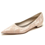 Flat Heel 2.5cm Lace Shoes CK0242 - COCOMELODY