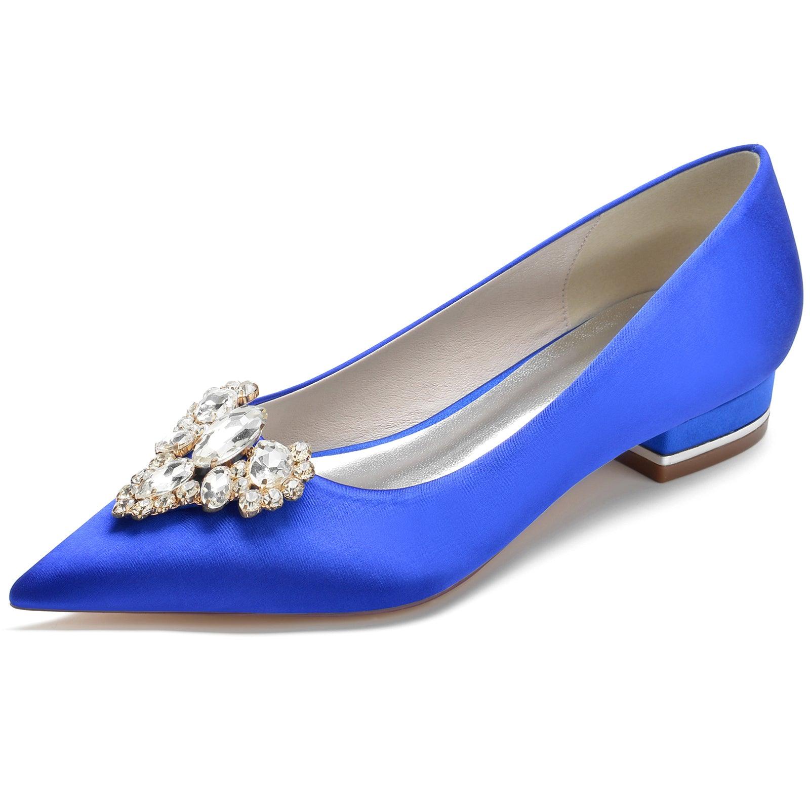 Flat Heel 2.5cm Silk-Like Shoes CK0244 - COCOMELODY