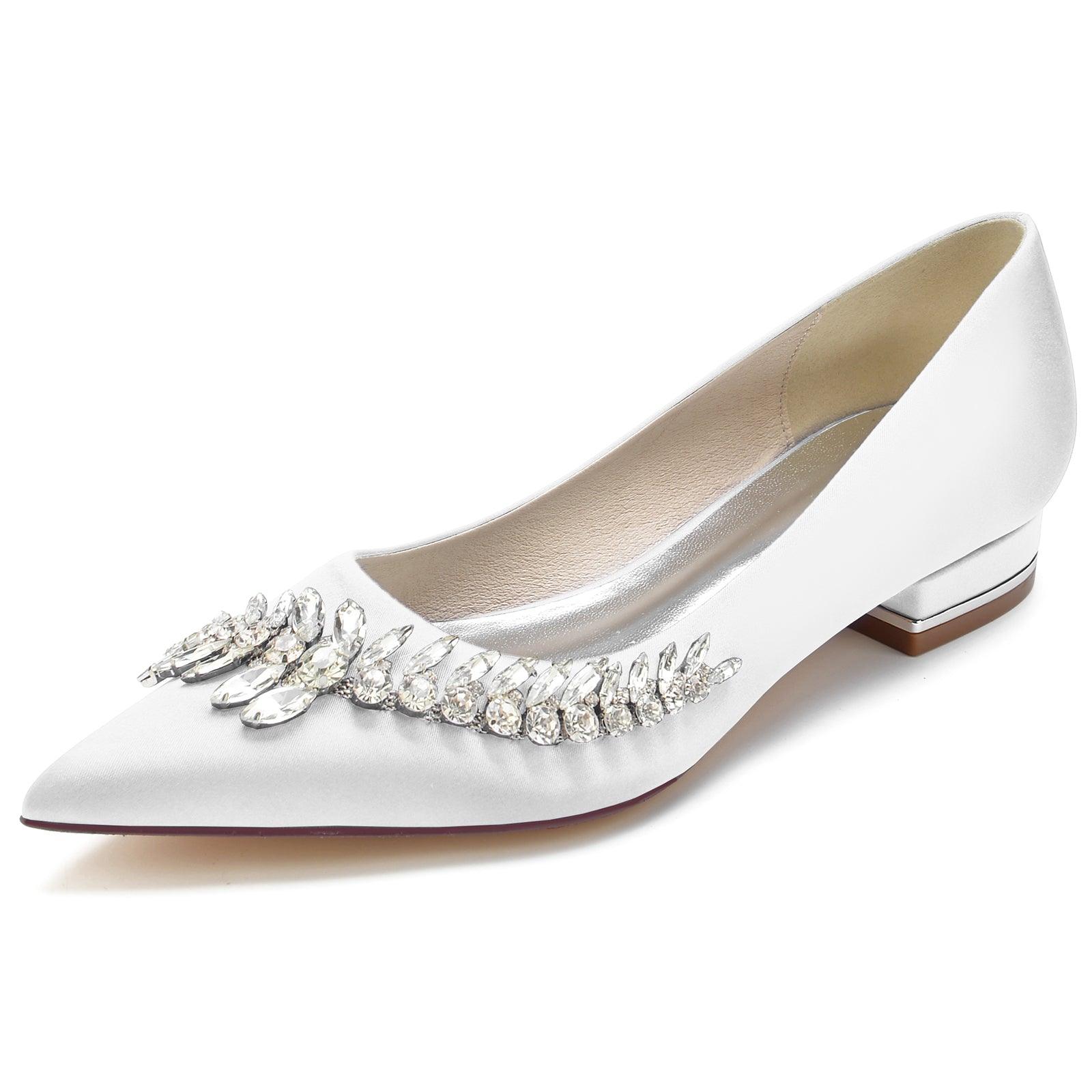 Flat Heel 2.5cm Silk-Like Shoes CK0253 - COCOMELODY