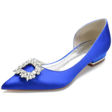 Flat Heel 2.5cm Silk-Like Shoes CK0268 - COCOMELODY