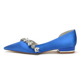 Flat Heel 2.5cm Silk-Like Shoes CK0361 - COCOMELODY