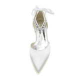 Flat Heel 2.5cm Silk-Like Shoes CK0364 - COCOMELODY