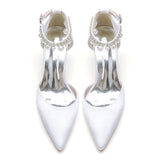 Stiletto Heel 6cm Silk-Like Shoes CK0421 - COCOMELODY