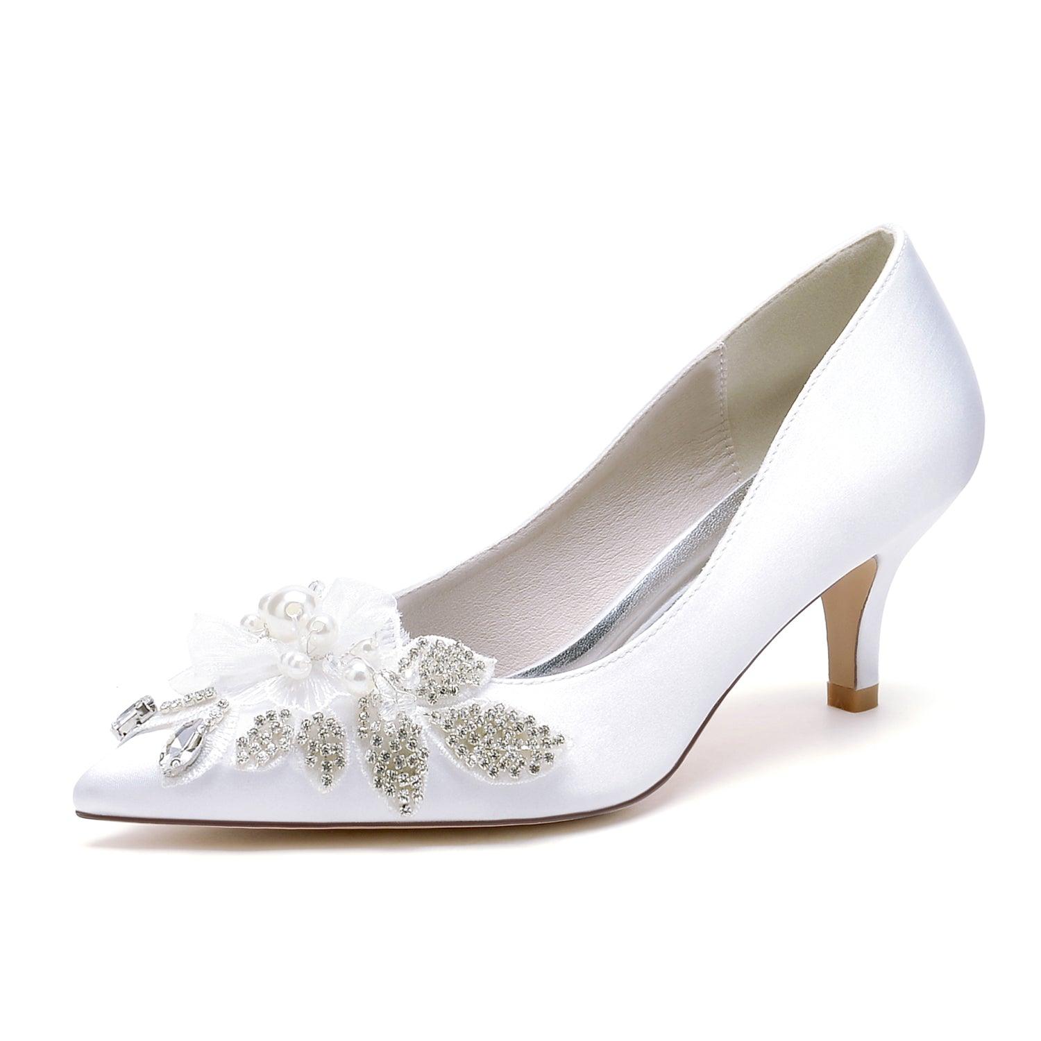 Stiletto Heel 6cm Silk-Like Shoes CK0426 - COCOMELODY