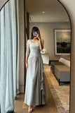 Sheath-Column Floor Length Chiffon Mother Dress CM0075