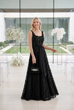 A-Line Maxi Tulle Mother Of The Bride Dress CM0270
