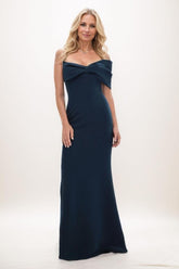 Sheath Maxi Elastic Cloth Mother Of The Bride Dress CM0296 - COCOMELODY