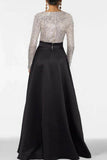 A Line V Neck Long Sleeves Sequins Mother Of The Bride Dresses CM0334 - COCOMELODY