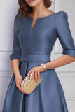 A Line Off The Shoulder Sleeveless Ankle Length Mother Dresses CM0337 - COCOMELODY