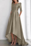 A Line Off The Shoulder Sleeveless Ankle Length Mother Dresses CM0337 - COCOMELODY