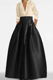 A Line Jewel Neck Long Sleeves Sequin Mother Dresses CM0342 - COCOMELODY
