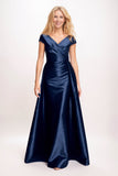 Trumpet-Mermaid Maxi Satin Mother of the Bride Dresses CM0382 - COCOMELODY
